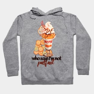 Confident Orange Parfait Dessert Hoodie